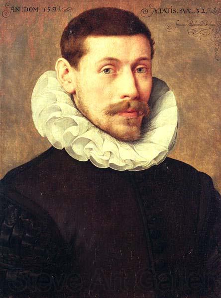 Frans Pourbus Portrait of a Man aged 32 Spain oil painting art